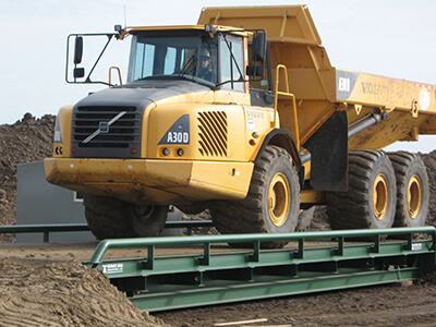 Portable Rock Truck Scales